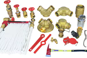 American fire hydrant and fire cabinet