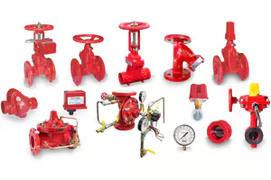 Fire protection valve