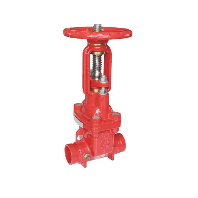 American Grooved OS&Y gate valve