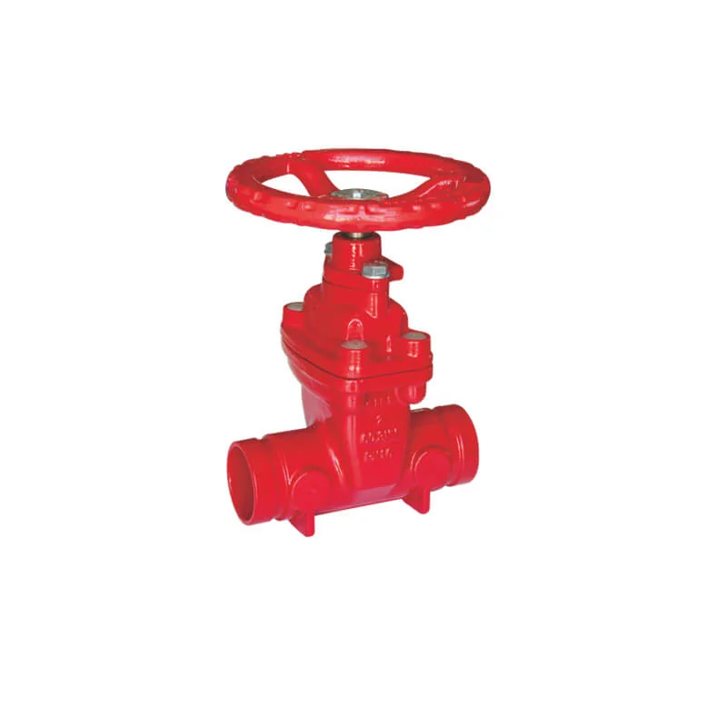 British Grooved NRS gate valve