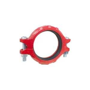 Heavy-duty rigid grooved coupling