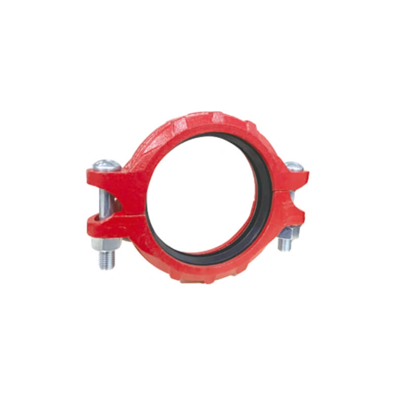 Heavy-duty rigid grooved coupling