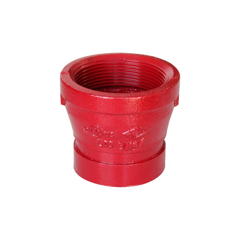 Grooved x female threaded adapter nipple