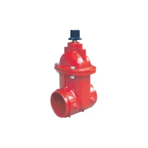 American Grooved NRS gate valve with wrench nut