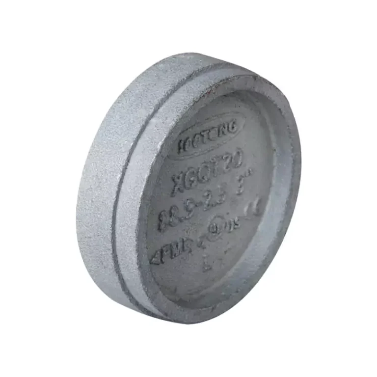 Grooved end cap