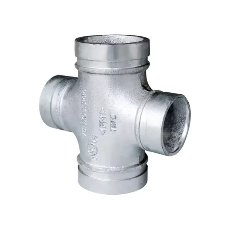 Grooved reducing cross