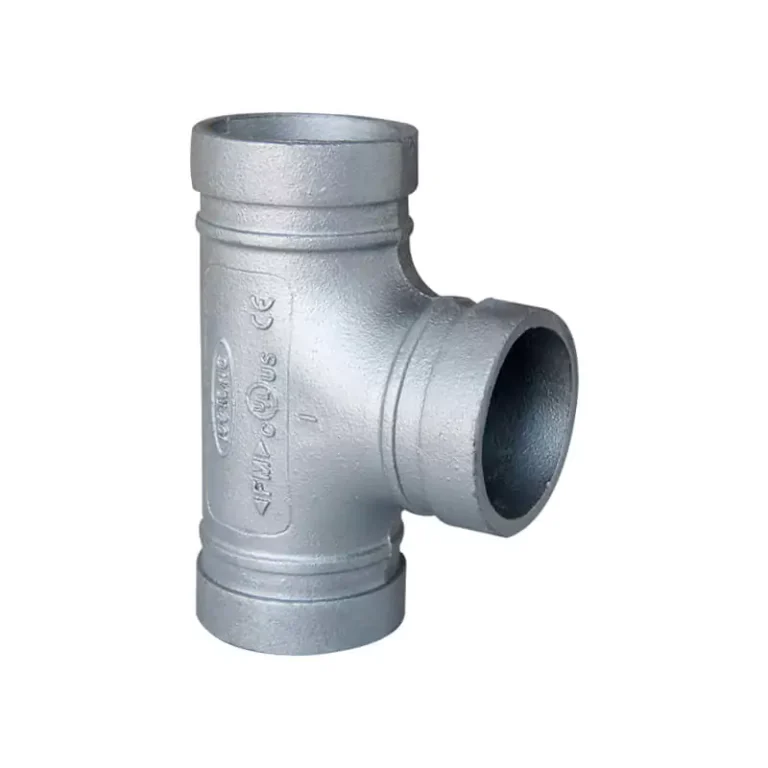 Grooved straight tee (Equal tee)