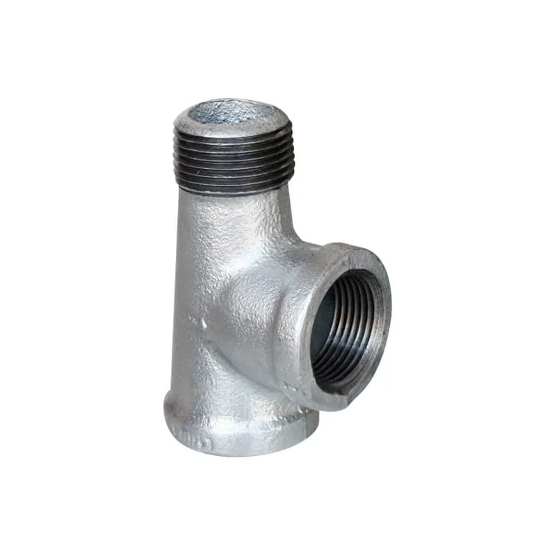 Malleable cast iron service tee