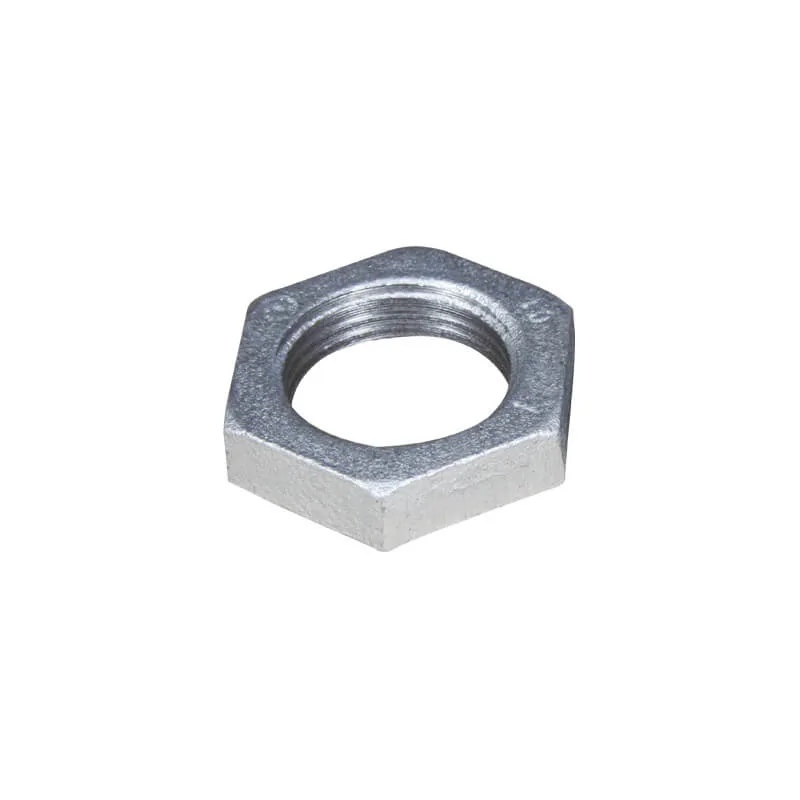 Malleable cast iron backnut (Recessed)