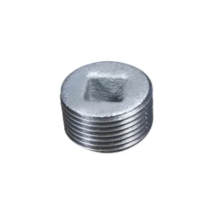 Malleable cast iron countersunk plug