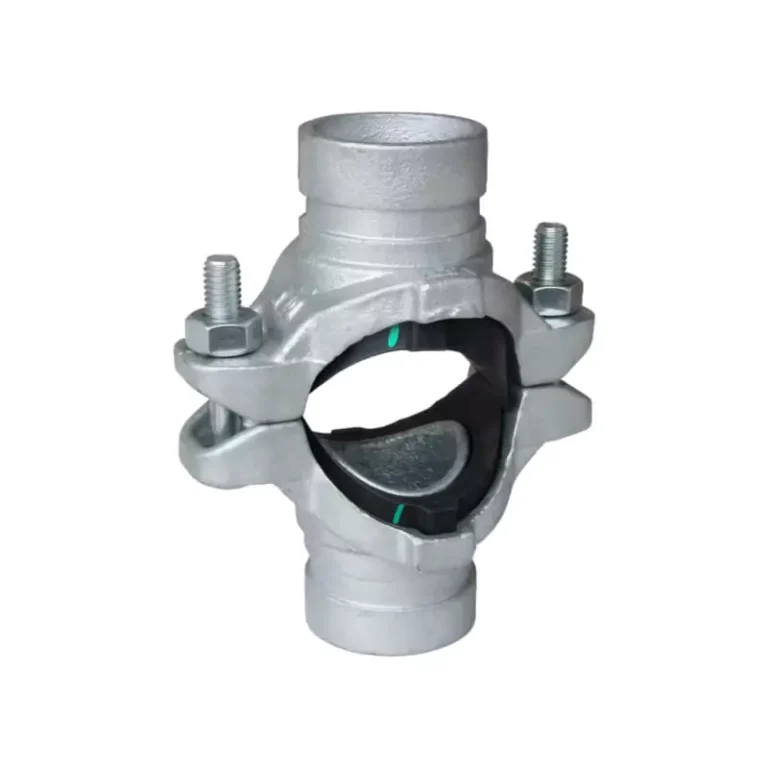 Mechanical cross with grooved branches