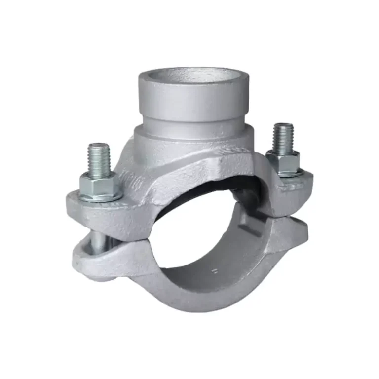 Mechanical tee with grooved branch