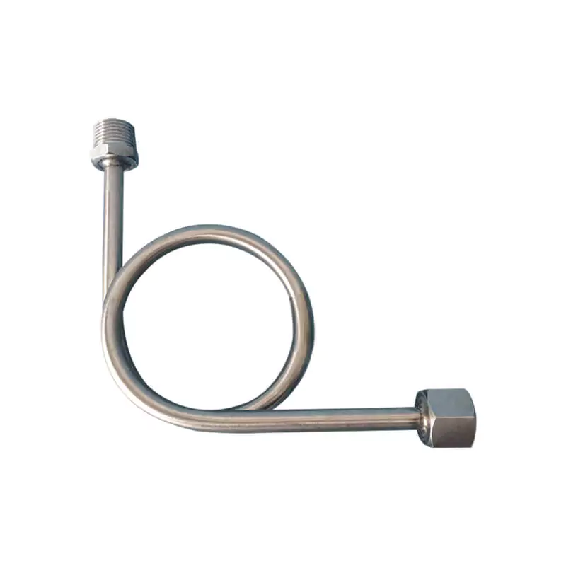 Pressure gauge buffer tube (Syphon)