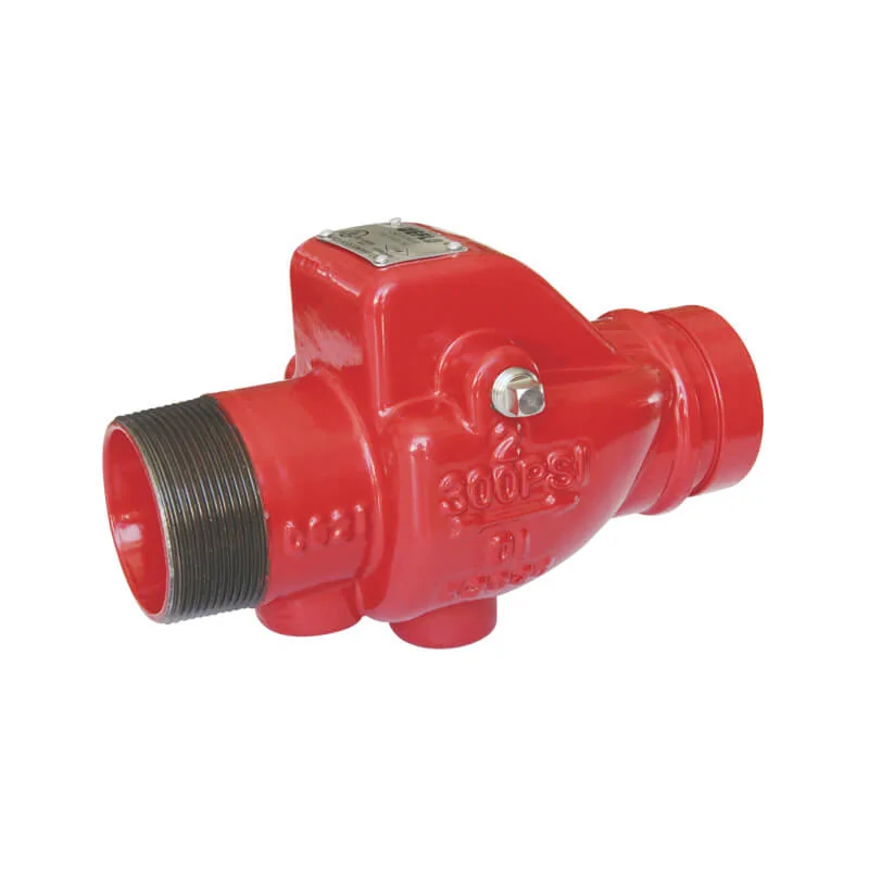 American Threaded swing check valve