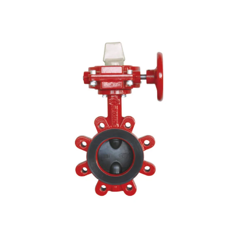 American Lug butterfly valve (Gear actuator & tamper switch)