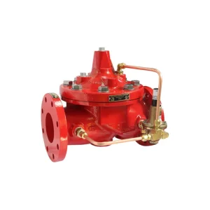 Flanged globe type pressure reducing valve