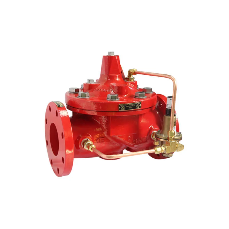 Flanged globe type pressure reducing valve