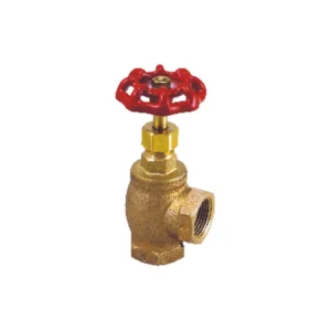 Angle type brass globe valve