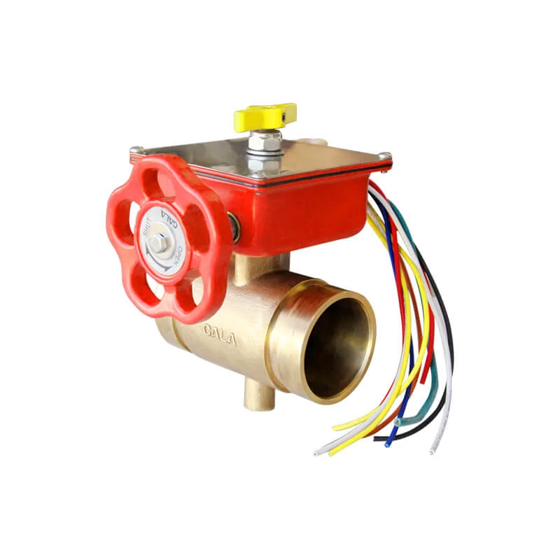 Bronze butterfly valve (Tamper switch)