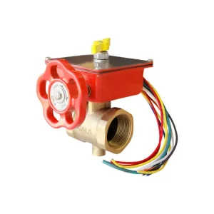 Bronze butterfly valve (Tamper switch)