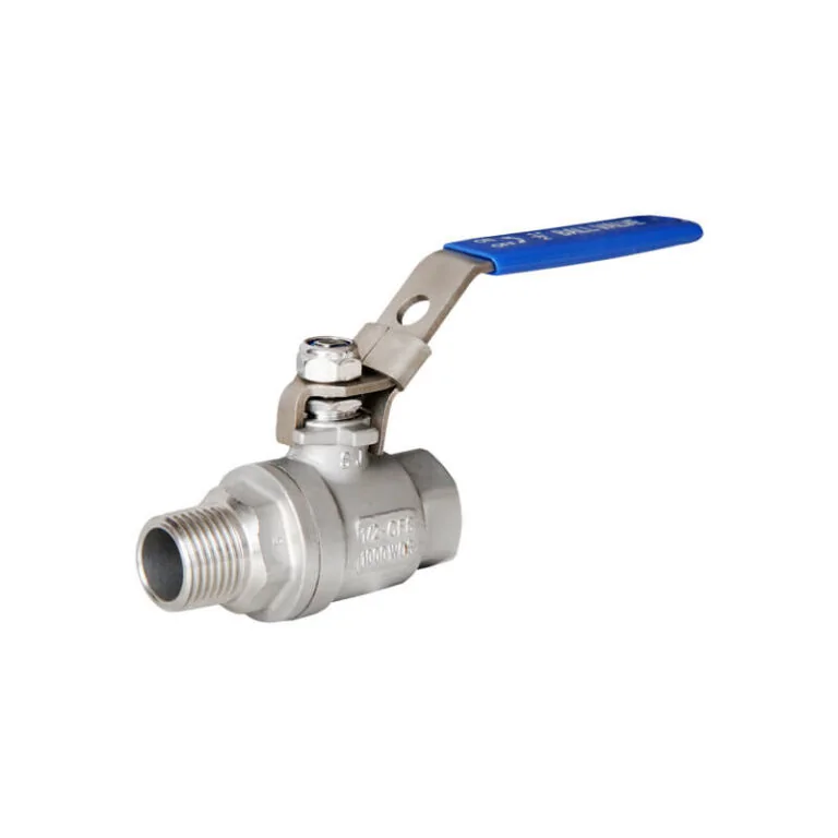 Stainless steel screwed ball valve