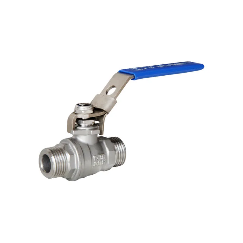 Stainless steel screwed ball valve