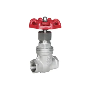 Stainless steel screwed NRS gate valve