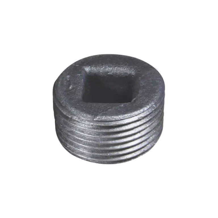 Malleable iron countersunk plug (Square socket)