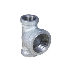Malleable iron reducing tee (Bull head tee)