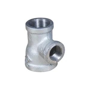 Malleable iron reducing tee (Unequal 3 ways)