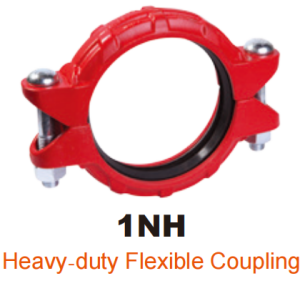 ductile iron grooved fitting flexible coupling