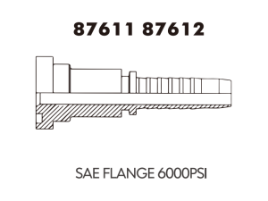 SAE flange SAE FLANGE 600OPSI