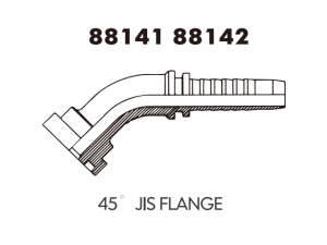 JIS Fitting 45 JIS FLANGE