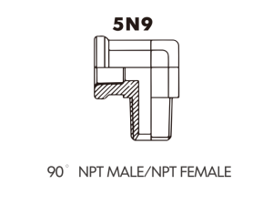 JIC SAE ORFS NPT NPSM Adaptor