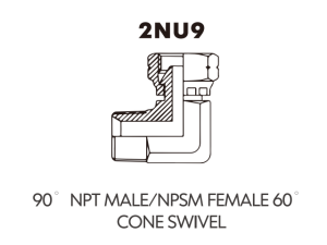 JIC SAE ORFS NPT NPSM Adaptor