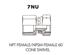 JIC SAE ORFS NPT NPSM Adaptor