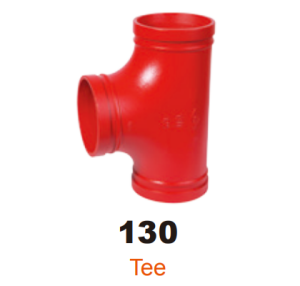 ductile iron grooved fitting tee