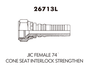 JIC SAE OFRS NPT Fitting JIC FEMALE 74 CONE SEAT INTERLOCK STRENGTHEN