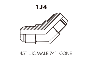 JIC SAE ORFS NPT NPSM Adaptor