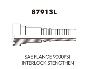 SAE flange SAE FLANGE 900OPSIINTERLOCK STENGTHEN