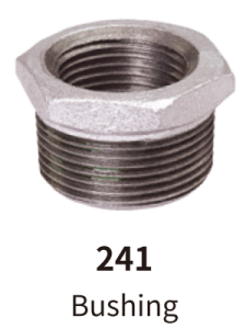 galvanized balck mallebale iron fitting bushing