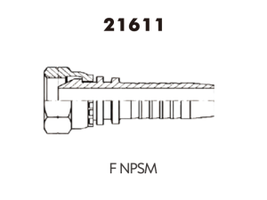 JIC SAE OFRS NPT Fitting FNPSM