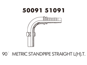 90 metric standpipe straight l(h)