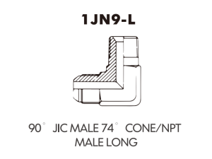 JIC SAE ORFS NPT NPSM Adaptor
