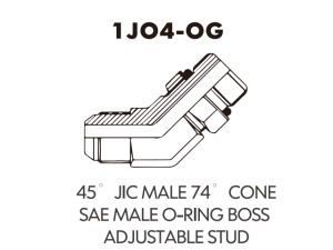 JIC SAE ORFS NPT NPSM Adaptor