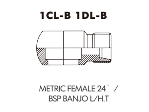Metric Bite Type Tube Adaptor