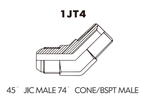 JIC SAE ORFS NPT NPSM Adaptor