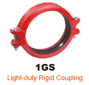 ductile iron grooved fitting rigid coupling