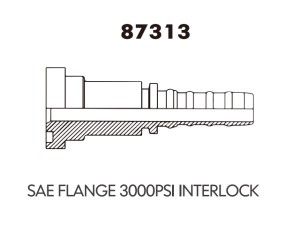 SAE flange SAE FLANGE 300OPSIINTERLOCK