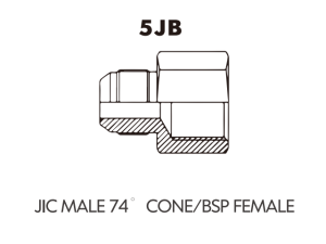 JIC SAE ORFS NPT NPSM Adaptor